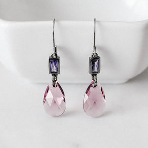 Trevi Earrings Amethyst