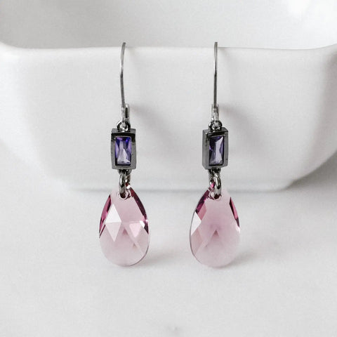 Trevi Earrings Amethyst