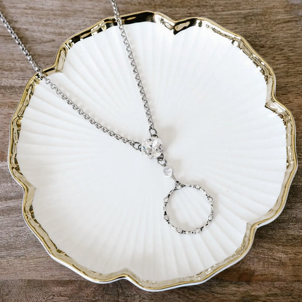 Seville Necklace Clear