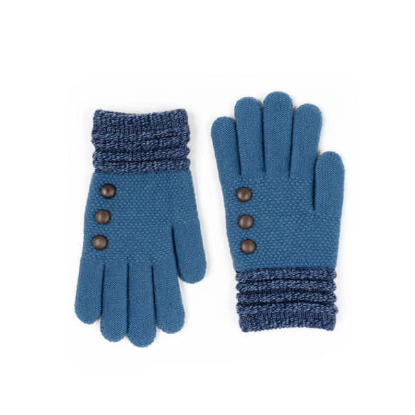 Button Detail Gloves
