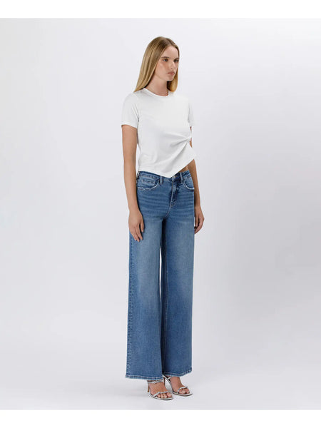 High Rise Baggy Wide Jeans