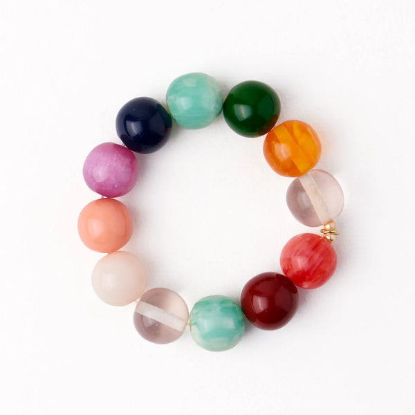 Multi Large Bead Bracelet