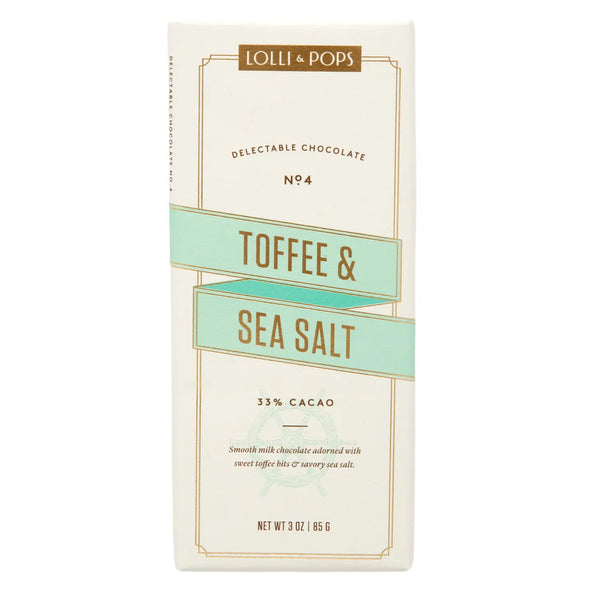 Toffee & Sea Salt Choc. Bar