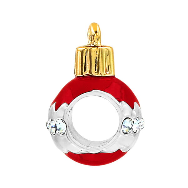 Christmas Round Ornament Charm