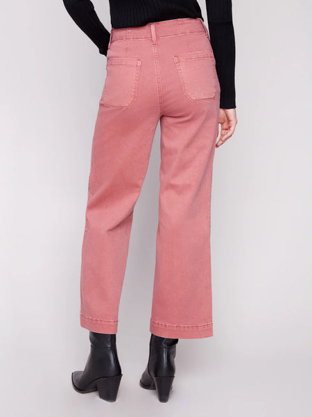 Primrose Wide Leg Twill Pants