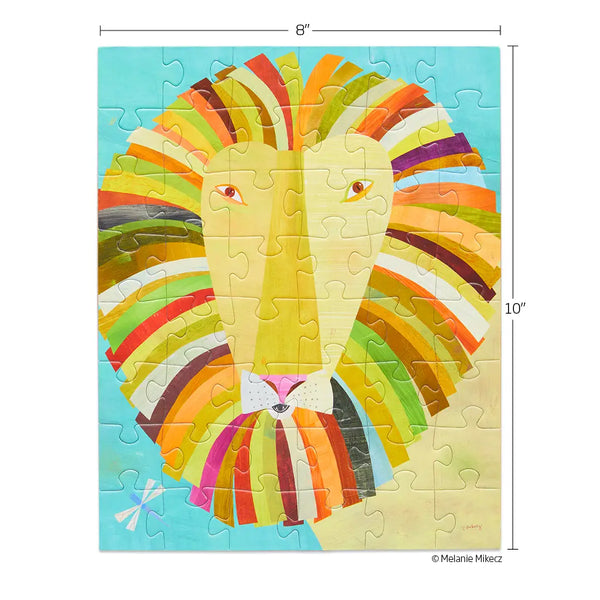 Colorful Lion Puzzle