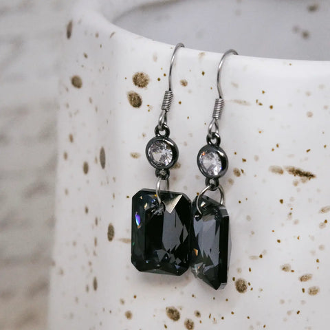 Tokyo Earrings Silvernight