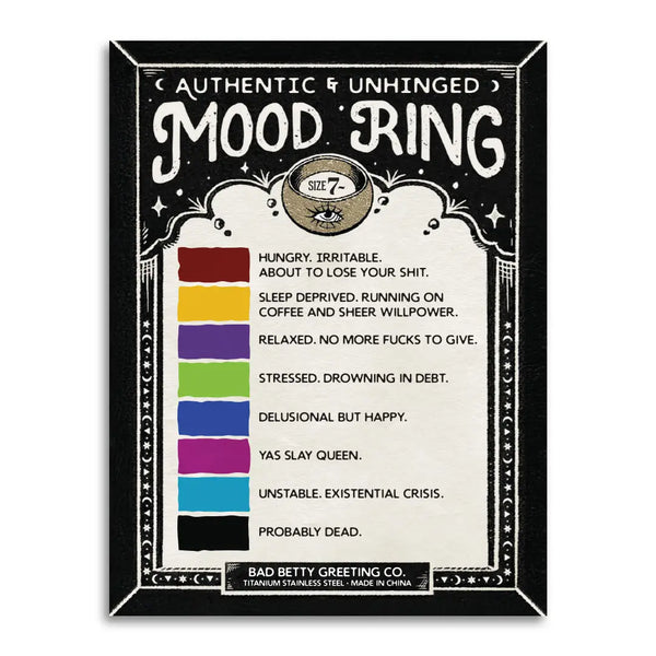 Unhinged Mood Ring
