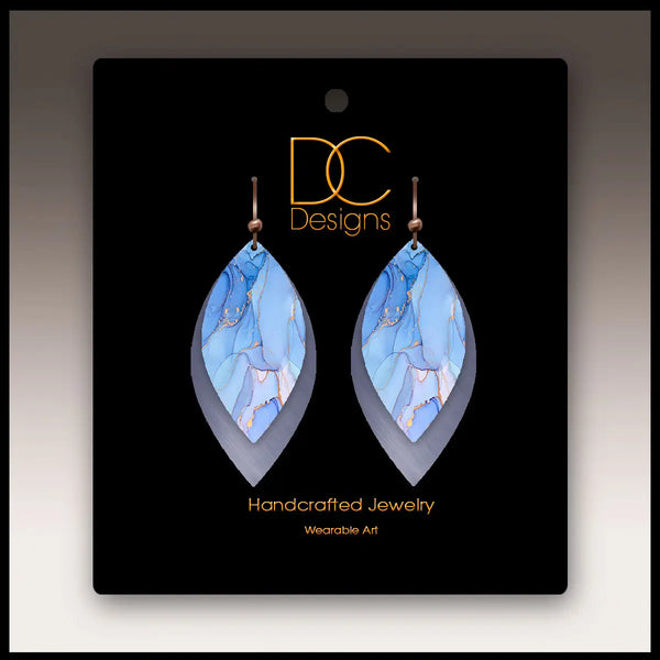 Periwinkle Layered Earrings