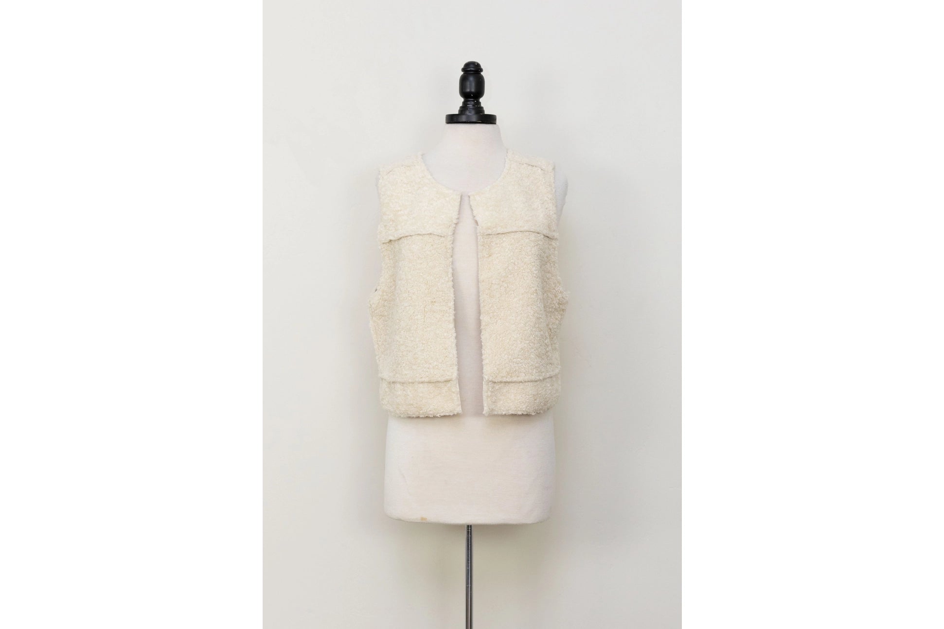 Sherpa Vest Ivory