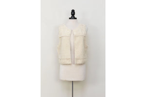 Sherpa Vest Ivory