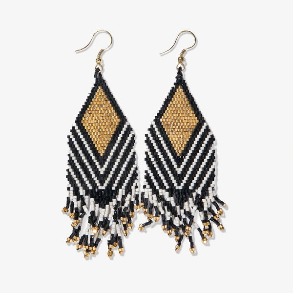 Dottie Diamond Fringe Earrings