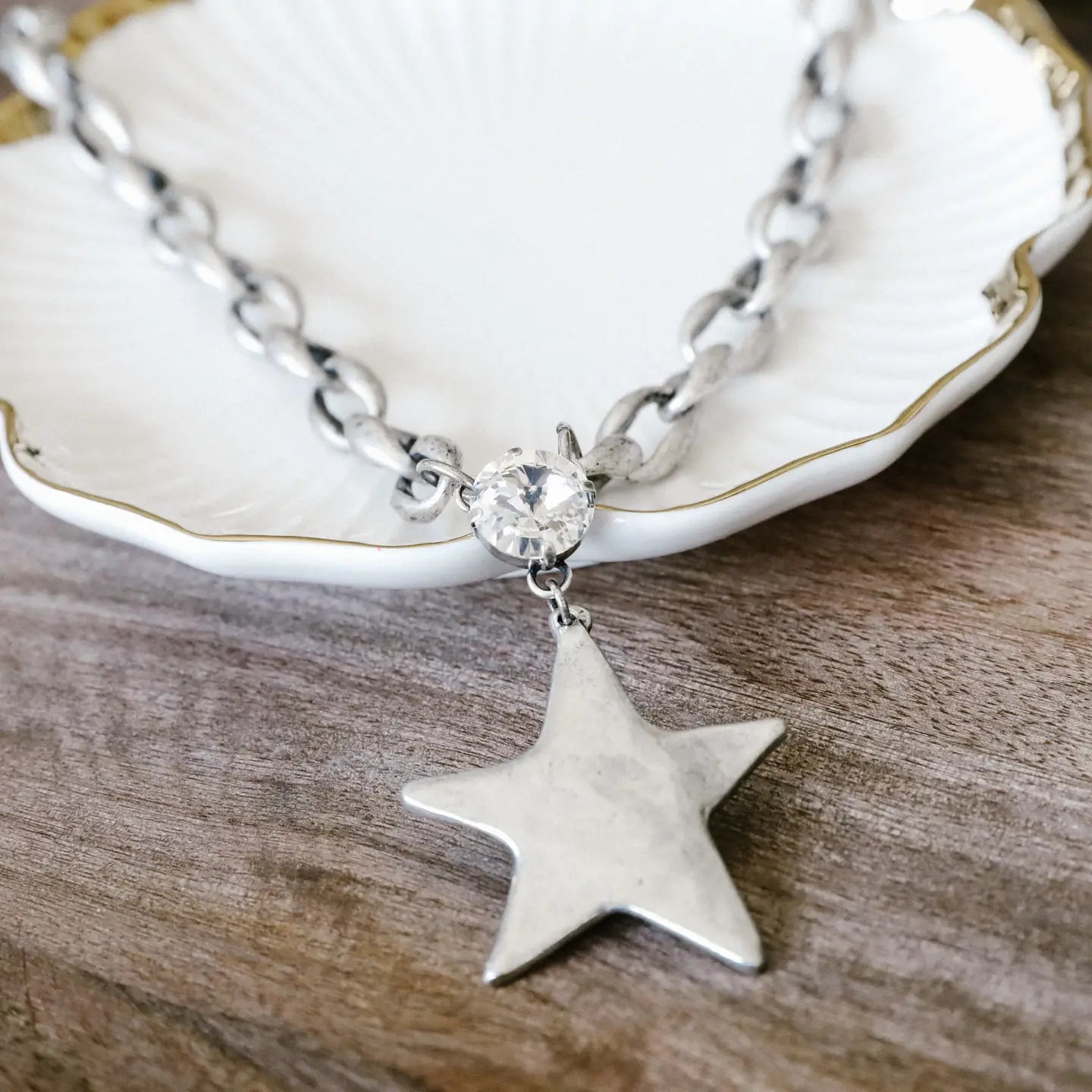 Starscape Necklace Clear