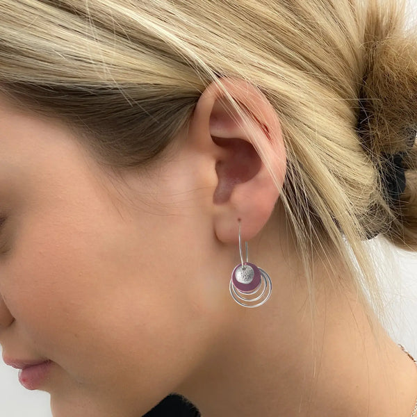 Interchangeable Rings Earrings