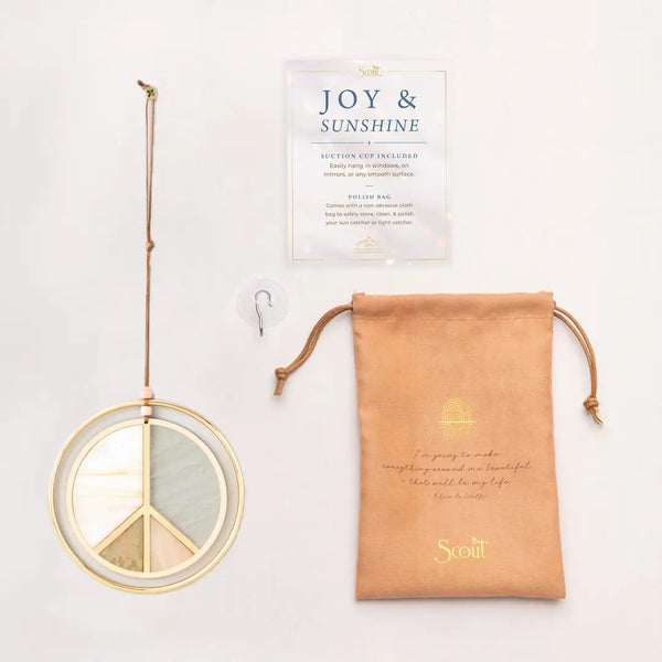 Peace Sign Suncatcher