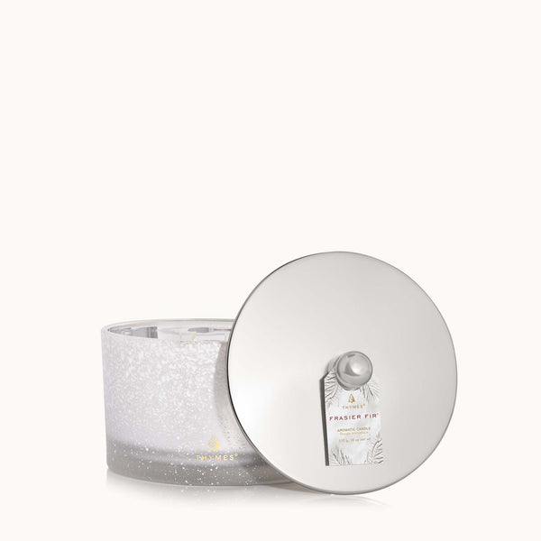 Frasier Fir 3 Wick Flock Candle