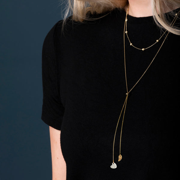 Heart & Wing Necklace
