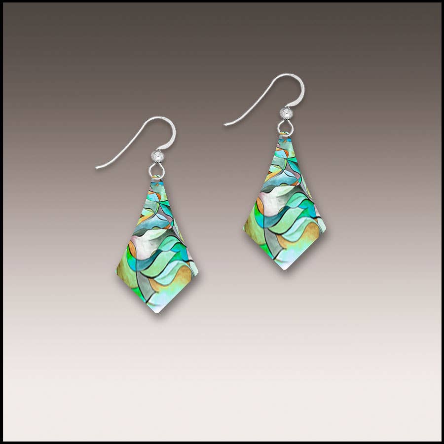 Waves Of Aqua Earrings
