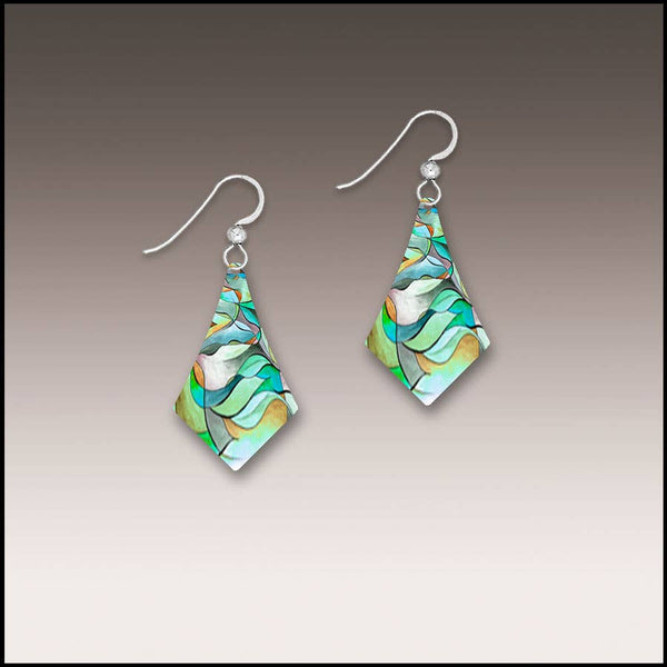 Waves Of Aqua Earrings