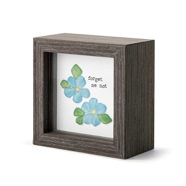 Forget Me Not Shadow Box
