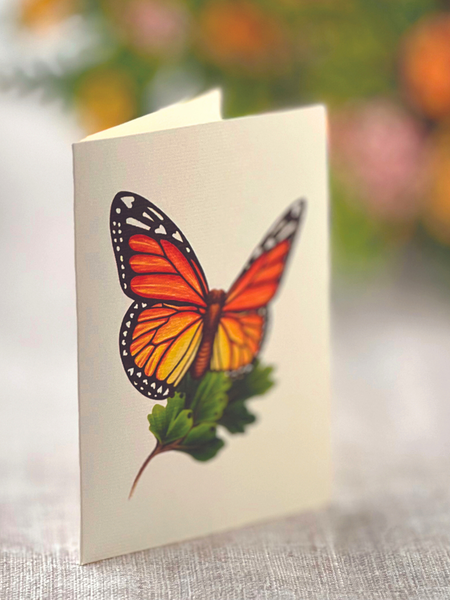 Butterflies & Buttercups Card
