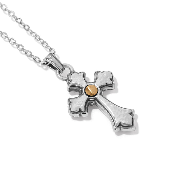 Majestic Regal Cross Necklace