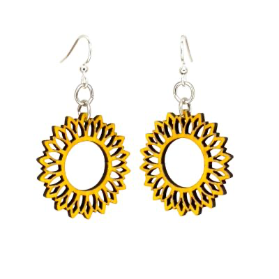 Sunflower Blossom Earrings