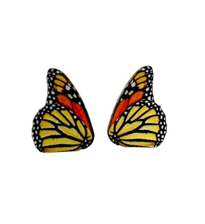 Monarch Post Earrings