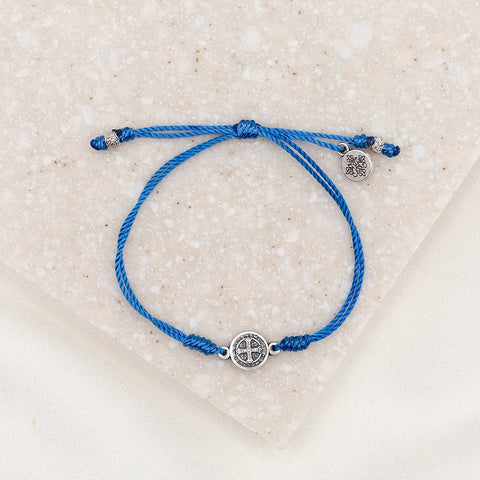 Breathe Blessing Bracelet Blue