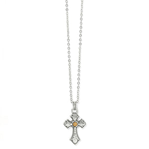 Majestic Regal Cross Necklace