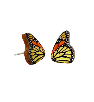 Monarch Post Earrings