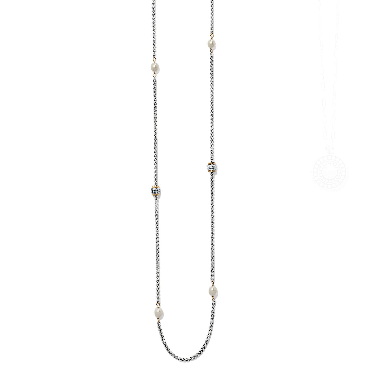 Meridian Pearl Long Necklace