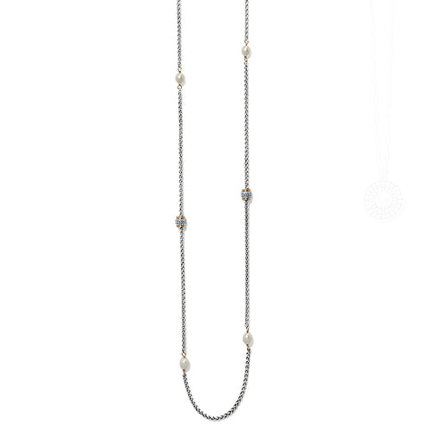 Meridian Pearl Long Necklace