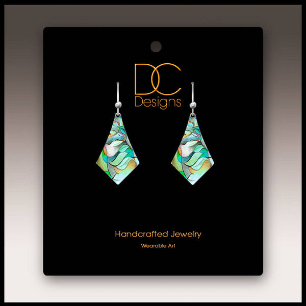 Waves Of Aqua Earrings