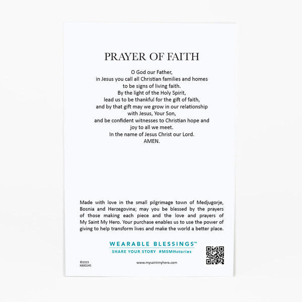 Faith Blessing Bracelet Tan