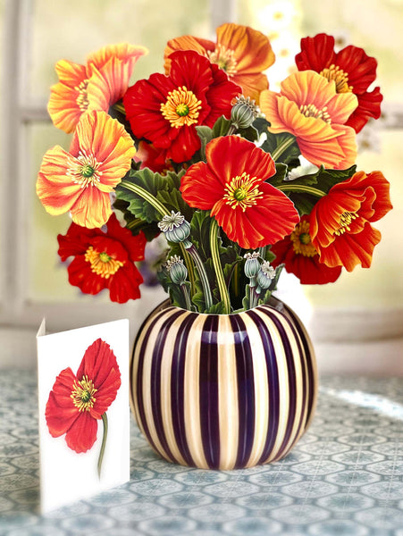 French Poppies Card