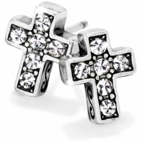 Starry Night Cross Earrings