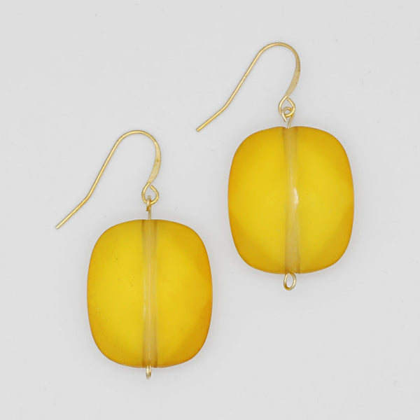 Yellow Kalea Dangle Earring