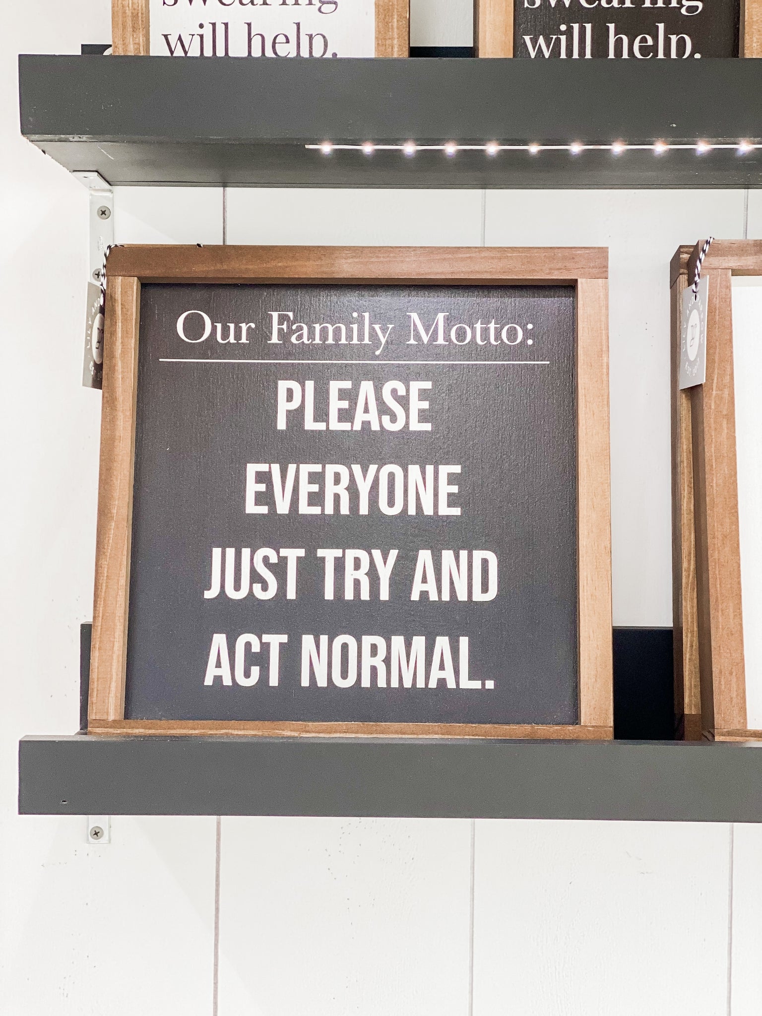 Family Motto Sign