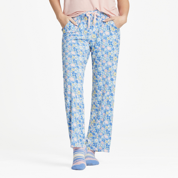 Dragonfly Floral Sleep Pant