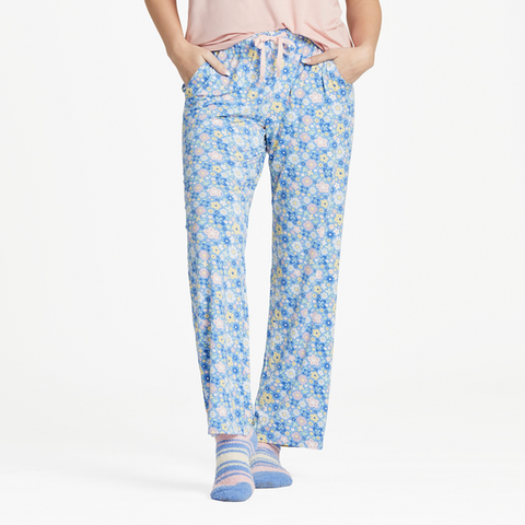Dragonfly Floral Sleep Pant