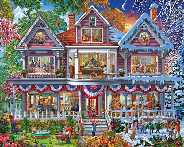 Four Season House Puzzle