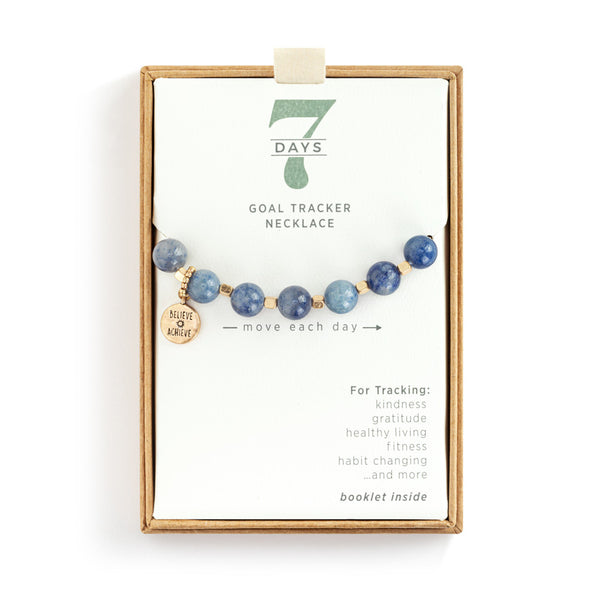 7 Days Goal Tracking Necklace