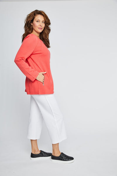 Papaya Zip Jacket