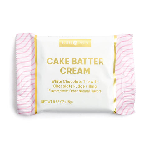 Cake Batter Cream Choc. Tile