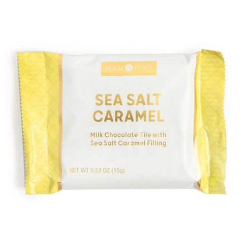Sea Salt Caramel Chocolate Tile