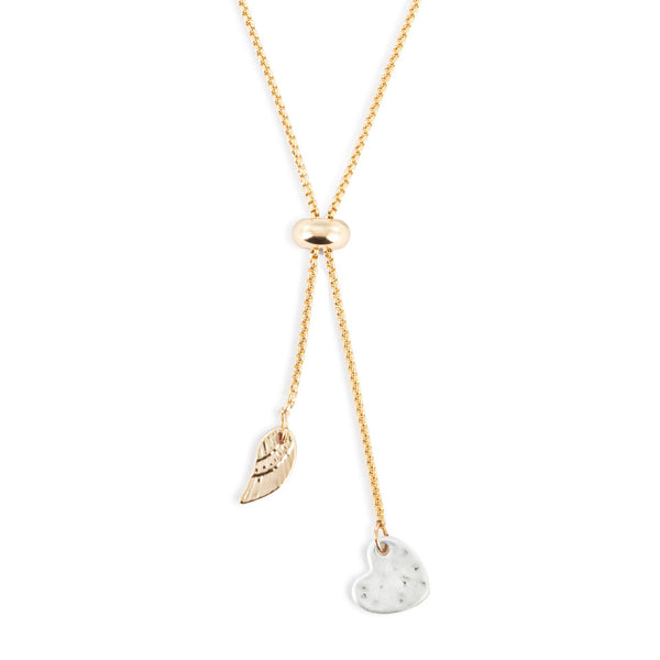 Heart & Wing Necklace