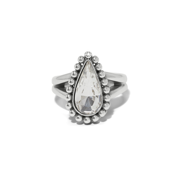 Twinkle Luxe Teardrop Ring