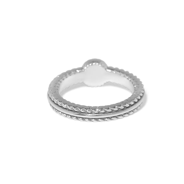 Illumina Celeste Silver Ring