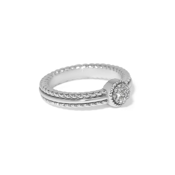 Illumina Celeste Silver Ring